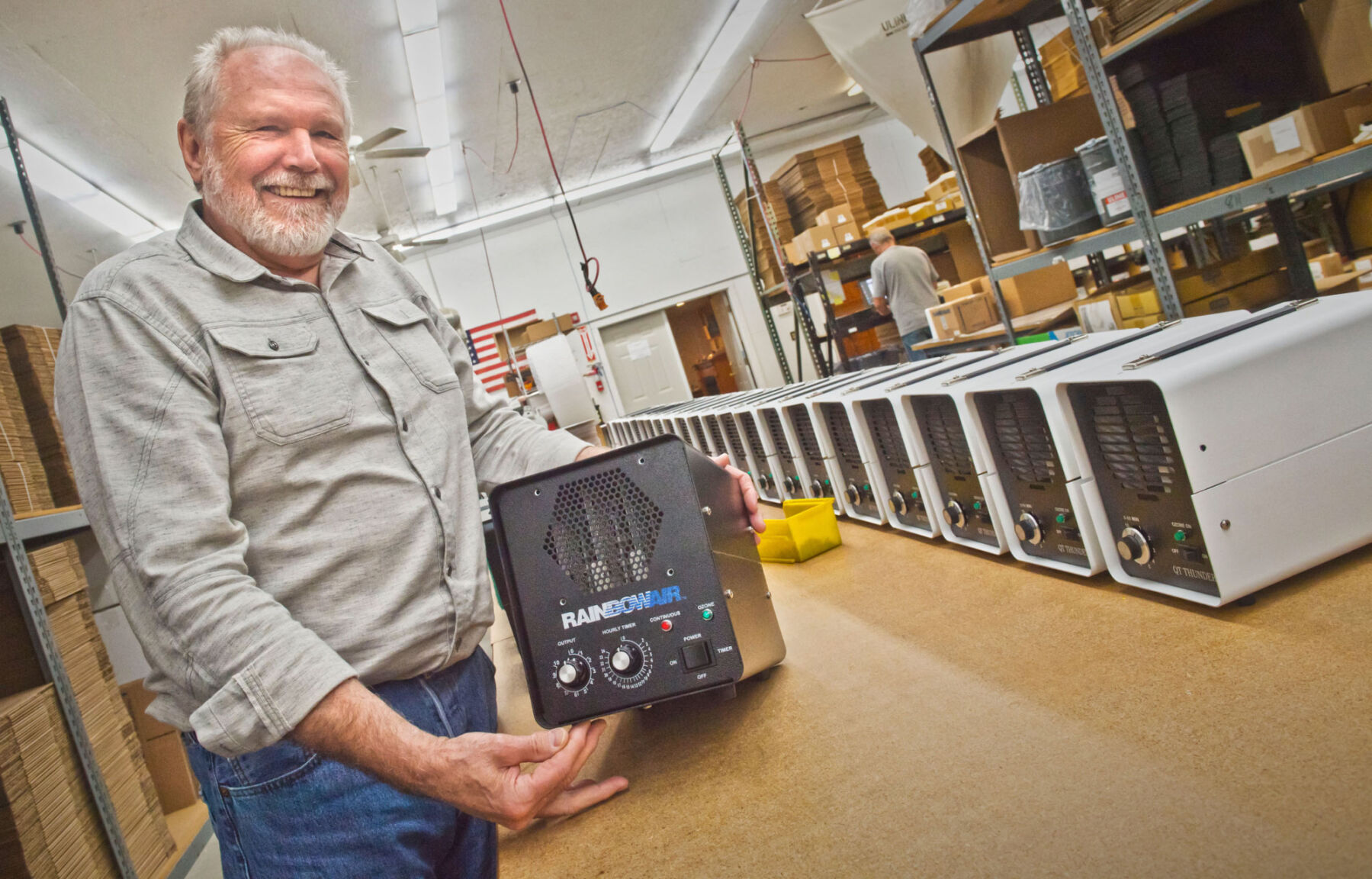 Ozone eyed against virus